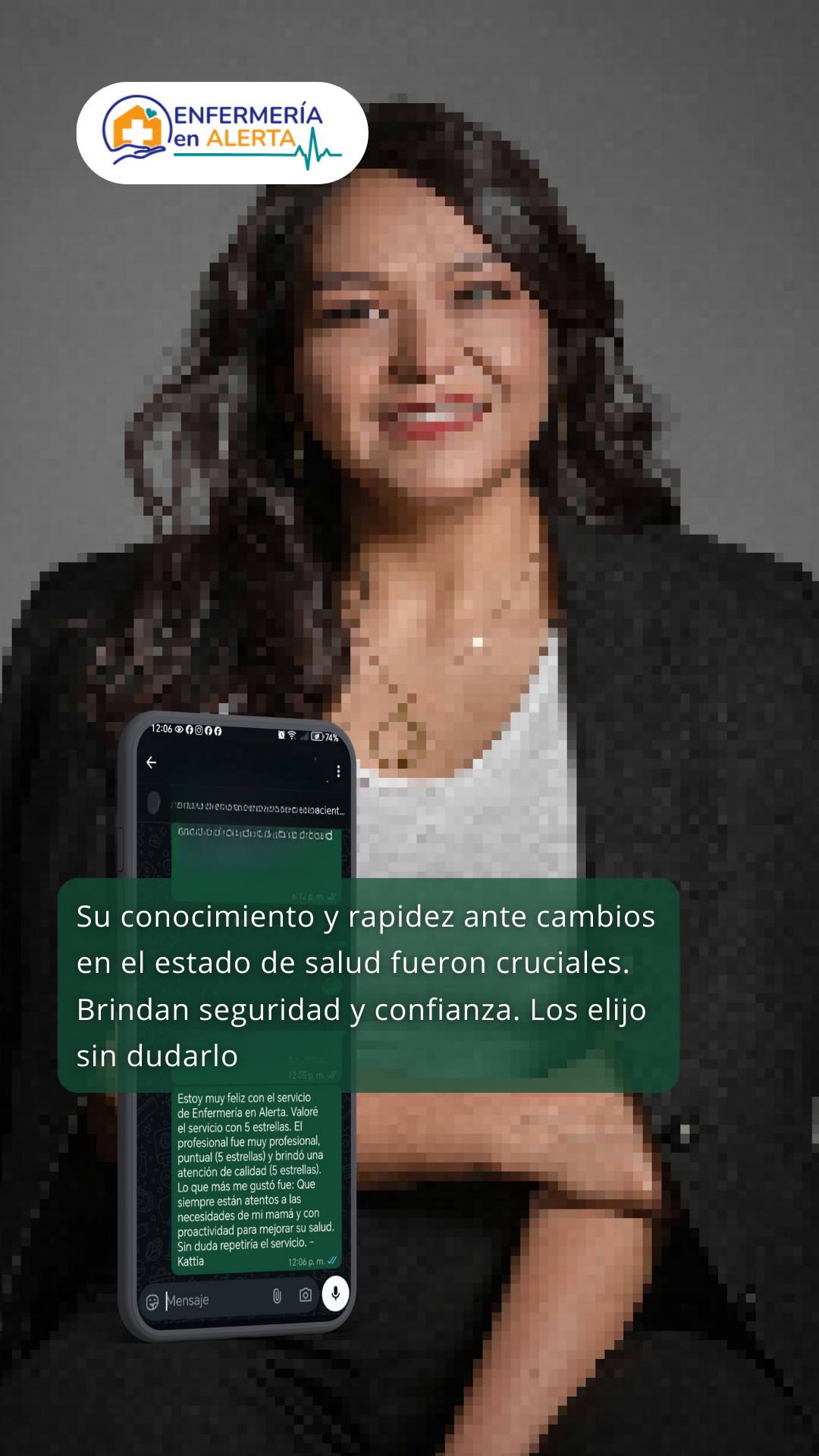 Testimonio de Laura sobre el cuidado de su familiar